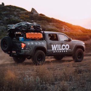 Wilco Offroa Bed Cargo Rack, 1100 Pound Static Capacity/ 550 Pound On-Road Capacity/ 275 Pound Off-Road Capacity, Bolt-On, Powder Coated – ADVSL-5T