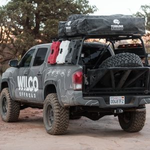 Wilco Offroa Bed Cargo Rack, 1100 Pound Static Capacity/ 550 Pound On-Road Capacity/ 275 Pound Off-Road Capacity, Bolt-On, Powder Coated – ADVSL-5T