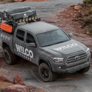 Wilco Offroa Bed Cargo Rack, 1100 Pound Static Capacity/ 550 Pound On-Road Capacity/ 275 Pound Off-Road Capacity, Bolt-On, Powder Coated – ADVSL-5T
