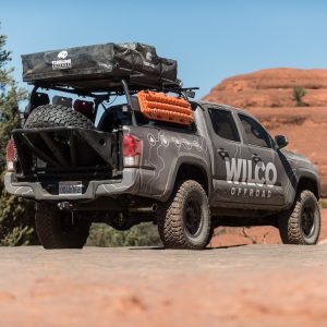 Wilco Offroa Bed Cargo Rack, 1100 Pound Static Capacity/ 550 Pound On-Road Capacity/ 275 Pound Off-Road Capacity, Bolt-On, Powder Coated – ADVSL-5T