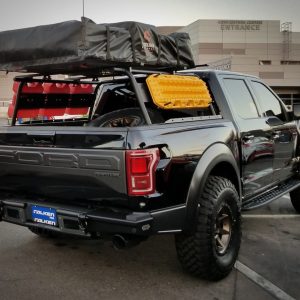 Wilco Offroa Bed Cargo Rack, 1100 Pound Static Capacity/ 550 Pound On-Road Capacity/ 275 Pound Off-Road Capacity, Bolt-On, Powder Coated – ADVSL-5U