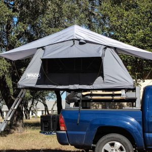 Wilco Offroa Tent, Vehicle Rooftop, Sleeps 2 Adults, Ripstop Fabric, Soft Shell Fold Storage, 2 Side Windows – ADVXP1-G