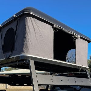 Wilco Offroa Tent, Vehicle Rooftop, Sleeps 2 Adults, Hard Shell Fold Storage, With Integrated Cargo Cross Bars and Interior LED Light – ADVXPR