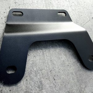 Wilco Offroa Jack Mount, Hitchgate™, For Hi Lift Jack, Mounts Behind the Spare Tire and Jerry Can, Black – DAN32211