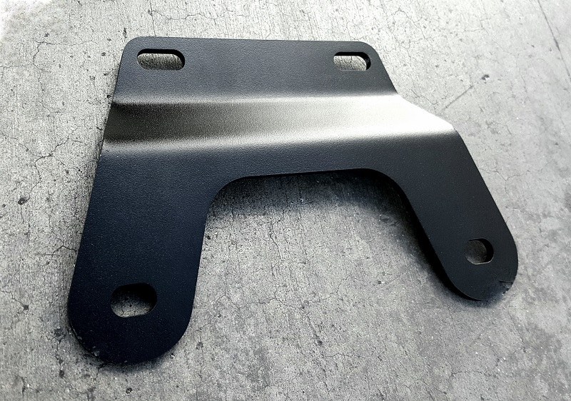 Wilco Offroa Jack Mount, Hitchgate™, For Hi Lift Jack, Mounts Behind the Spare Tire and Jerry Can, Black – DAN32211