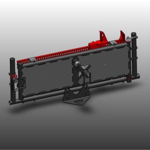 Wilco Offroa Jack Mount, Tiregate®, For Hi Lift Jack, Mounts Jack to Vertical Tiregate, Black, Steel, With Mounting Brackets and Bolts – HL65000-B