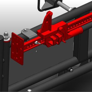 Wilco Offroa Jack Mount, Tiregate®, For Hi Lift Jack, Mounts Jack to Vertical Tiregate, Black, Steel, With Mounting Brackets and Bolts – HL65000-B