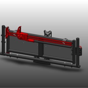 Wilco Offroa Jack Mount, Tiregate®, For Hi Lift Jack, Mounts Jack to Vertical Tiregate, Black, Steel, With Mounting Brackets and Bolts – HL65000-B