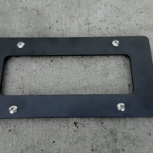 Wilco Offroa License Plate Relocation Kit, Used to Relocate License Plate to Hitchgate Solo/ Offset and Hitchswing Spare Tire Carriers – LPR32204