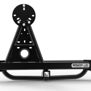 Wilco Offroa Spare Tire Carrier, Hitchgate™, 2 Inch Receiver Hitch Mount, Holds Up to 40 Inch Tire, Black, Universal – UHG3060