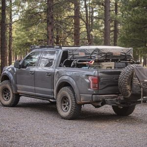 Wilco Offroa Spare Tire Carrier, Hitchgate™ Max, 2 Inch Receiver Hitch Mount, Holds Upto 40 Inch Tire, Black, Universal – UHG31931