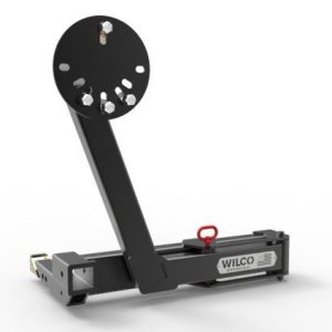 Wilco Offroa Spare Tire Carrier, Hitchgate™ Solo, 2 Inch Receiver Hitch Mount, Holds Up to 35 Inch Tire, Black, Universal – UHG32130-H