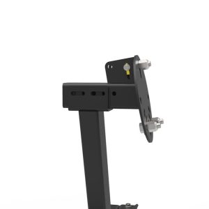 Wilco Offroa Spare Tire Carrier, Hitchgate Switch, 2 Inch Receiver Hitch Mount, Holds Up to 37 Inch Tire, Black, Universal – UHG4100