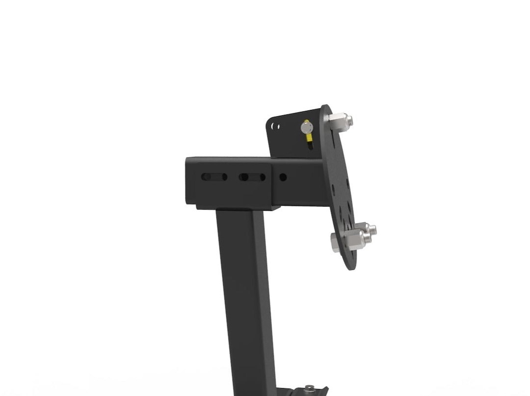 Wilco Offroa Spare Tire Carrier, Hitchgate Switch, 2 Inch Receiver Hitch Mount, Holds Up to 37 Inch Tire, Black, Universal – UHG4100