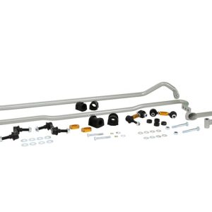 Whiteline Stabilizer Bar, Performance Upgrade Use, 26 Millimeter Diameter Front/ 22 Millimeter Diameter Rear, Without Mounts – BSK019