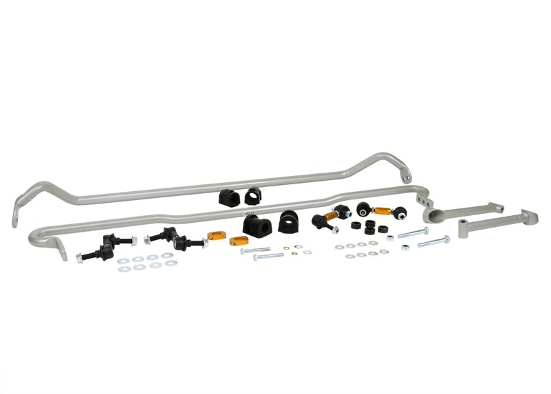 Whiteline Stabilizer Bar, Performance Upgrade Use, 26 Millimeter Diameter Front/ 22 Millimeter Diameter Rear, Without Mounts – BSK019