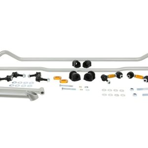 Whiteline Stabilizer Bar, Performance Upgrade Use, 26 Millimeter Diameter Front/ 22 Millimeter Diameter Rear, Without Mounts – BSK019