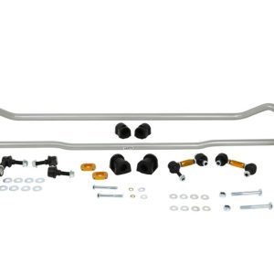 Whiteline Stabilizer Bar, Performance Upgrade Use, 26 Millimeter Diameter Front/ 22 Millimeter Diameter Rear, Without Mounts – BSK019