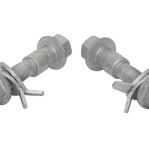 Whiteline Alignment Kit, Motorsport, Camber Adjustment – Plus/ Minus 1.5 Degrees, 14 Millimeter Bolt, Synthetic Elastomer – KCA414