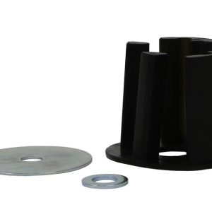 Whiteline Torque Arm Bushing, Black, Rubber, With Two Washers – KDT914