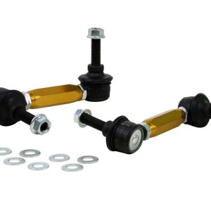 Whiteline Stabilizer Bar Link Kit, 135 Millimeters Long, Black, Set of 2 – KLC141