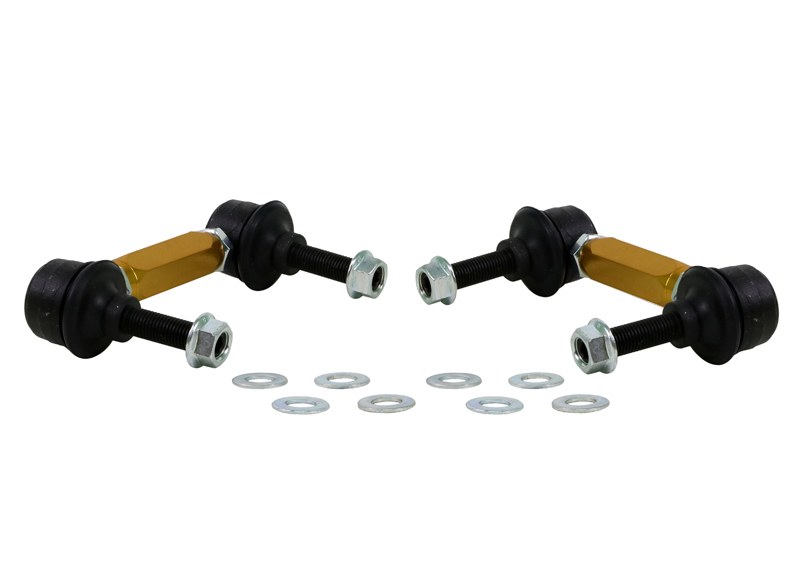 Whiteline Stabilizer Bar Link Kit, 135 Millimeters Long, Black, Set of 2 – KLC141