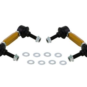 Whiteline Stabilizer Bar Link Kit, 135 Millimeters Long, Black, Set of 2 – KLC141
