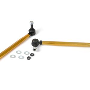 Whiteline Stabilizer Bar Link Kit, 320 to 345 Millimeters Long, Black, Set of 2 – KLC167A