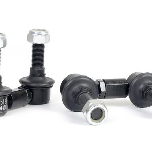 Whiteline Stabilizer Bar Link Kit, Black, With Black Bushings – KLC172