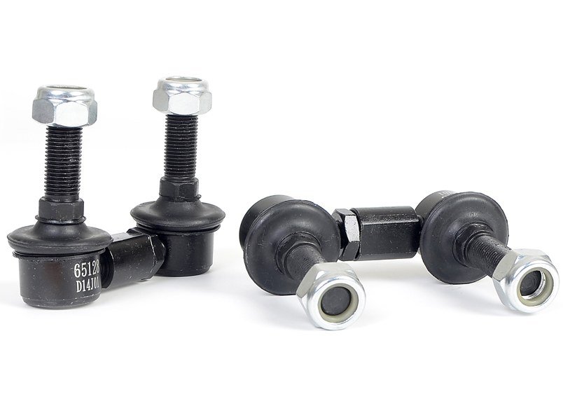 Whiteline Stabilizer Bar Link Kit, Black, With Black Bushings – KLC172