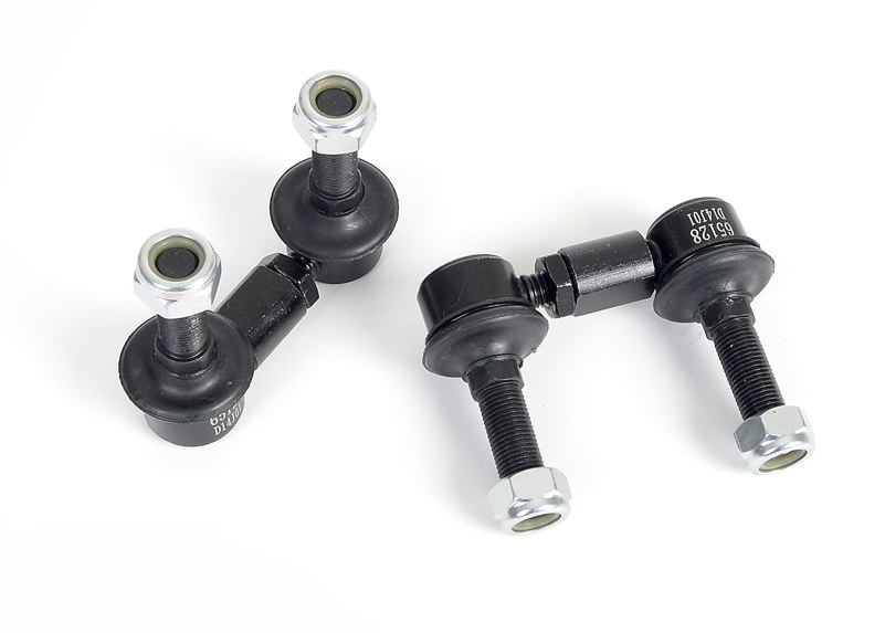 Whiteline Stabilizer Bar Link Kit, Black, With Black Bushings – KLC172