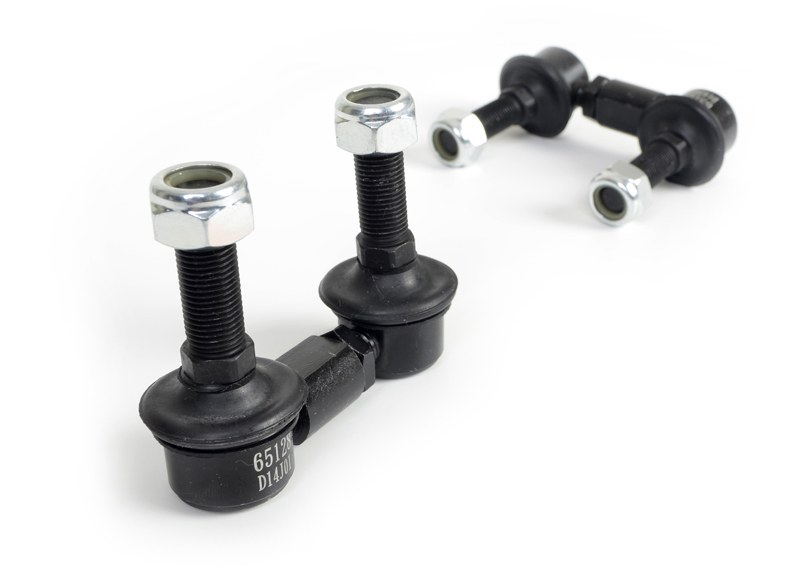 Whiteline Stabilizer Bar Link Kit, Black, With Black Bushings – KLC172