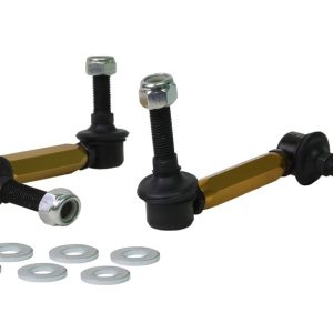 Whiteline Stabilizer Bar Link Kit, 125 Millimeter to 150 Millimeter Overall Length, Heavy Duty Steel Ball Joint Ends – KLC220