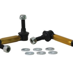 Whiteline Stabilizer Bar Link Kit, 125 Millimeter to 150 Millimeter Overall Length, Heavy Duty Steel Ball Joint Ends – KLC220