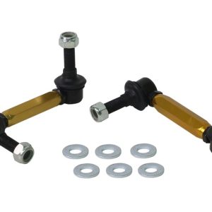 Whiteline Stabilizer Bar Link Kit, 125 Millimeter to 150 Millimeter Overall Length, Heavy Duty Steel Ball Joint Ends – KLC220