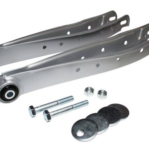 Whiteline Control Arm, Motorsport Style, Adjustable, Grey, Steel, With Synthetic Elastomer Bushings/ Hardware, Set of 2 – KTA216A