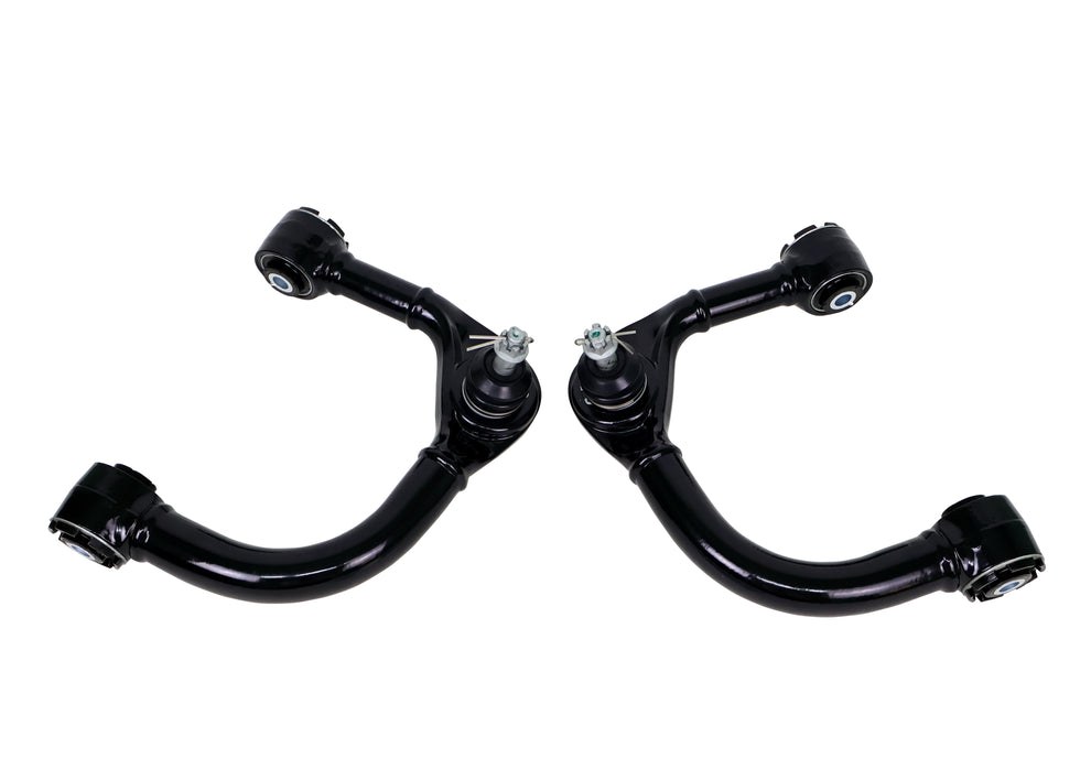 Whiteline Control Arm, Tubular, Black, Steel, With Ball Joint/ Mount Bushings/ Grease Fitting, Set of 2 – KTA247