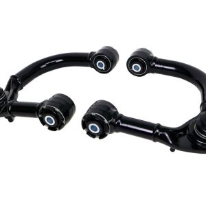 Whiteline Control Arm, Tubular, Black, Steel, With Ball Joint/ Mount Bushings/ Grease Fitting, Set of 2 – KTA247