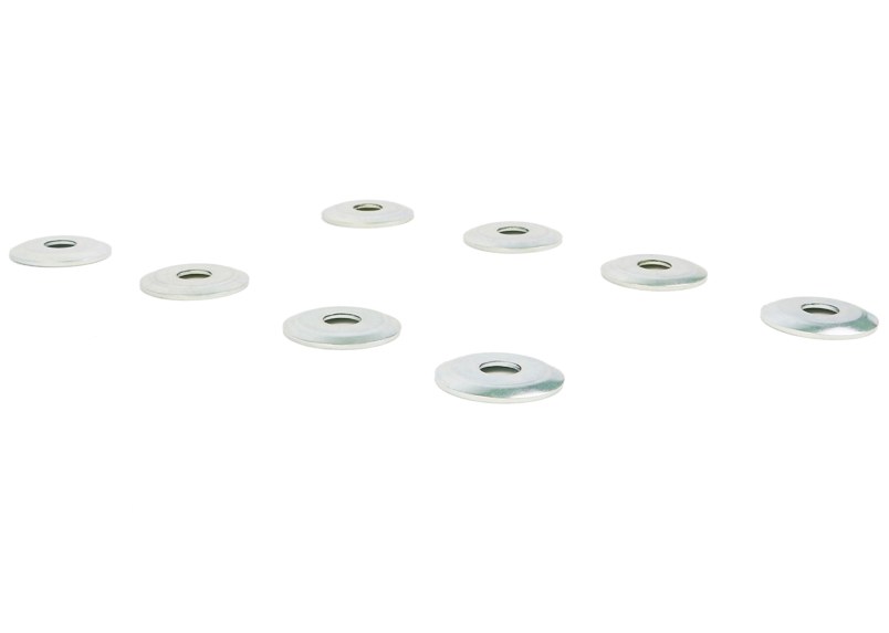 Whiteline Stabilizer Bar Hardware Kit, Includes Eight Galvanized Metal Sway Bar Link Washers – KW2