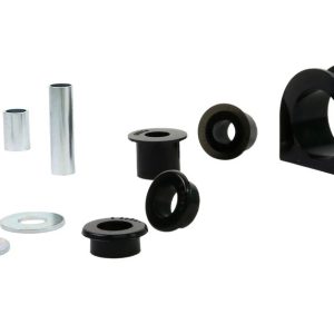 Whiteline Rack and Pinion Mount Bushing, Black, Pack of 5, With Two Tubes/ Washers – W12978