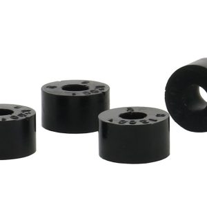 Whiteline Stabilizer Bar Link Bushing, Black, Synthetic Elastomer, Set of 4 – W21173
