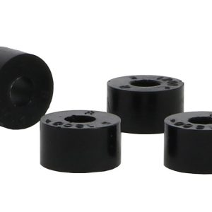 Whiteline Stabilizer Bar Link Bushing, Black, Synthetic Elastomer, Set of 4 – W21173