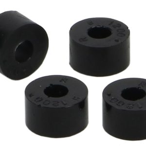 Whiteline Stabilizer Bar Link Bushing, Black, Synthetic Elastomer, Set of 4 – W21173