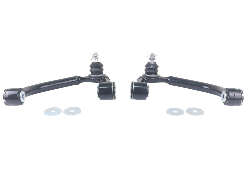 Whiteline Control Arm, Tubular, Adjustable, Black, Steel, Set of 2 – W21807S