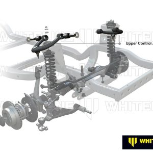 Whiteline Control Arm, Tubular, Adjustable, Black, Steel, Set of 2 – W21807S