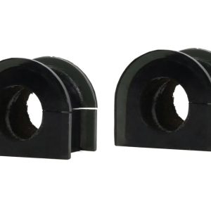 Whiteline Stabilizer Bar Mount Bushing, Black, Synthetic Elastomer, Non-Greaseable, Set of 2 – W22598G