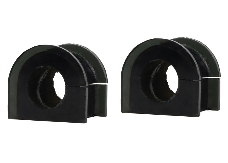 Whiteline Stabilizer Bar Mount Bushing, Black, Synthetic Elastomer, Non-Greaseable, Set of 2 – W22598G