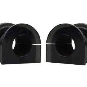 Whiteline Stabilizer Bar Mount Bushing, Black, Synthetic Elastomer, Non-Greaseable, Set of 2 – W22598G