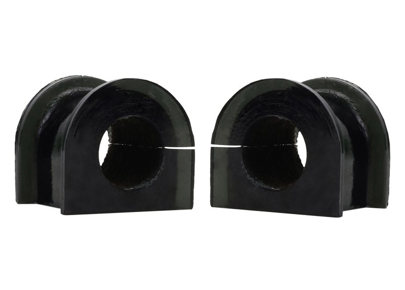 Whiteline Stabilizer Bar Mount Bushing, Black, Synthetic Elastomer, Non-Greaseable, Set of 2 – W22598G