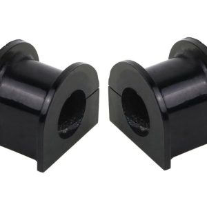 Whiteline Stabilizer Bar Mount Bushing, Black, Synthetic Elastomer, Non-Greaseable, Set of 2 – W22598G